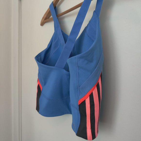 Sky blue Women's Adidas Climalite Bra Top Size Small - Picture 3 of 3